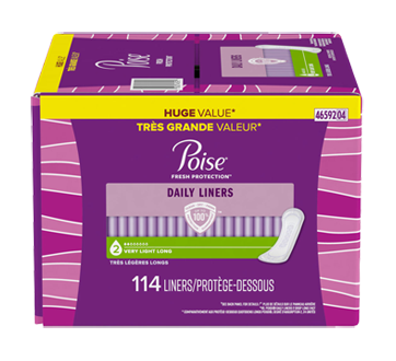 Poise 13333 Regular Incontinence Panty Liners, 48 Count - 1 Pack for sale  online