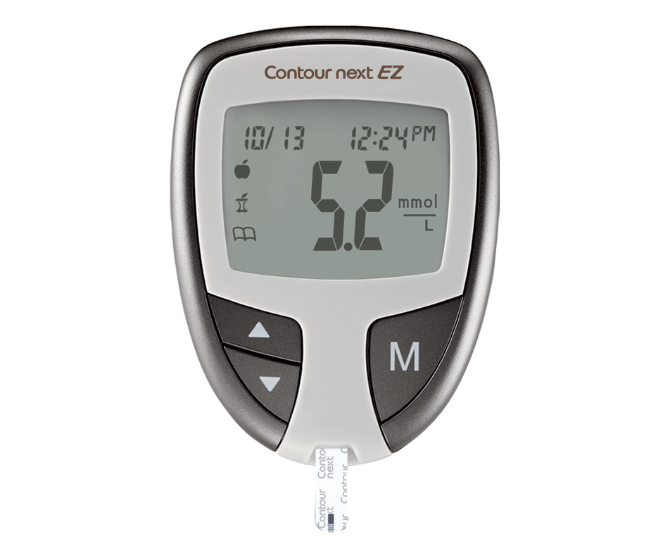 Contour Next EZ Blood Glucose Meter, 1 unit Contour Glucose Testing