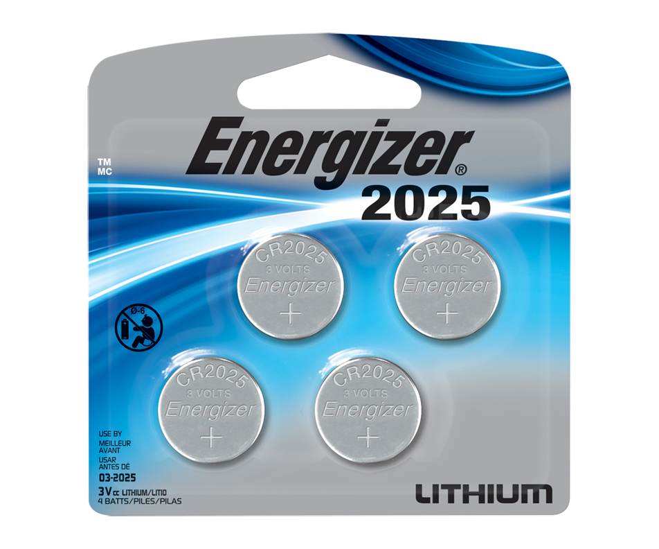 Lithium 2025 Batteries, 4 units – Energizer : Watch  Jean Coutu