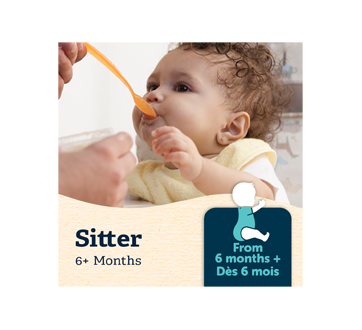 Image 3 of product Gerber - Organic Purée for Baby, Apple & Summer Peach, 128 ml