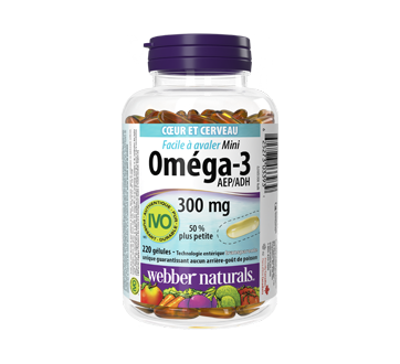 Omega-3 Easy to Swallow Mini, 220 units