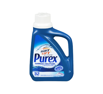 Détergent à lessive liquide Purex Cold Water, parfum pluie, 64