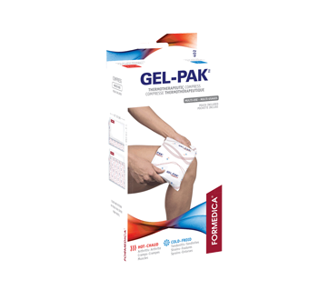 Re-usable Hot And Cold Compress with Pouch Gel-Pak, 1 unit, 15 cm x 25 cm –  Formedica : Hot and Cold Therapy
