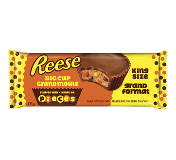 Reeses Big Cup With Pieces 79 G Hershey Family Size Jean Coutu