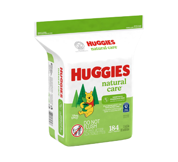 Image 2 of product Huggies - Natural Care Sensitive Baby Wipes, Unscented, 184 units