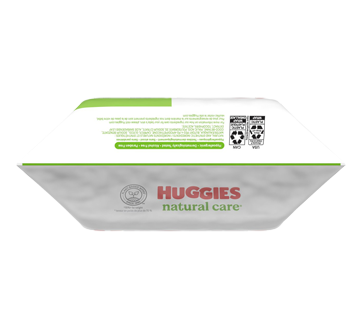 Image 5 of product Huggies - Natural Care Sensitive Baby Wipes, Unscented, 184 units