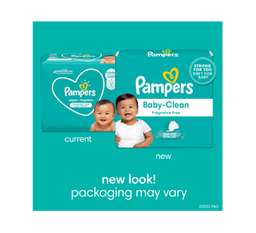 Image 2 of product Pampers - Baby Wipes Complete Clean Unscented 3X Pop-Top, 216 units