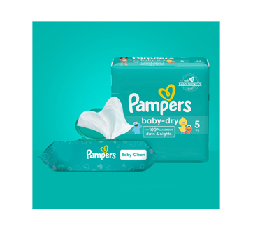 Image 10 of product Pampers - Baby Wipes Complete Clean Unscented 3X Pop-Top, 216 units