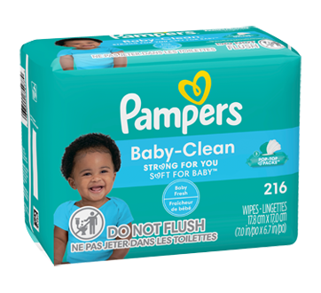 Image 3 of product Pampers - Baby Wipes Complete Clean Scented 3X Pop-Top, 216 units