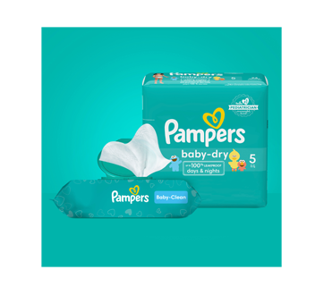 Image 10 of product Pampers - Baby Wipes Complete Clean Scented 3X Pop-Top, 216 units