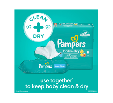 Image 17 of product Pampers - Baby Wipes Complete Clean Scented 3X Pop-Top, 216 units