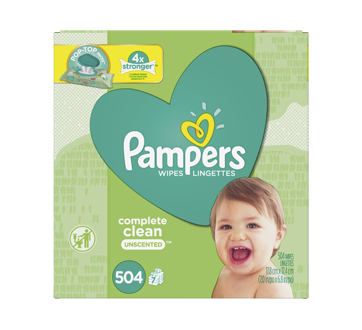 pampers wipes unscented