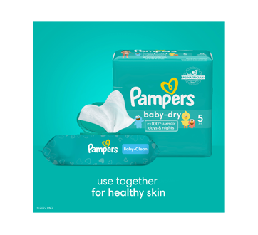 Image 15 of product Pampers - Baby Dry Diapers, Size 6, Super Pack, 64 units