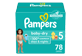 Thumbnail 1 of product Pampers - Baby Dry Diapers, Size 5, Super Pack, 78 units