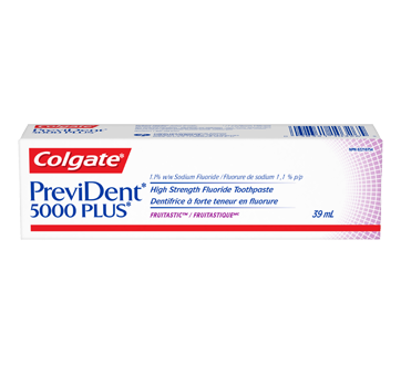 PreviDent 5000 Plus Toothpaste, Fruitastic, 39 ml – Colgate ...