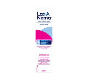 Single Dose Enema 130 Ml Lax A Nema Liquid Jean Coutu