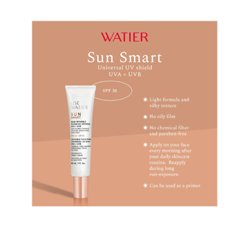 Sun Smart Universal UV Shield SPF 30, 30 ml – Watier : Sunscreen