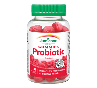 Probiotic Gummies, Raspberry, 45 units