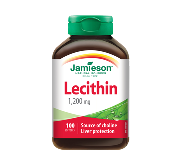 Lecithin 1,200 mg, 100 units