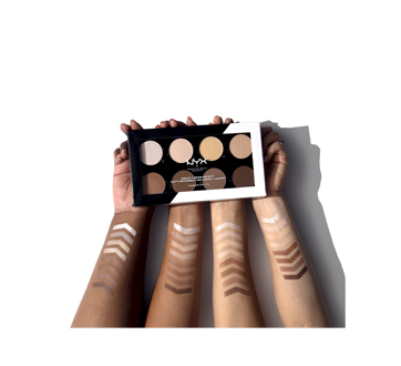 Highlight & Contour Pro palette, 1 unit – NYX Professional Makeup