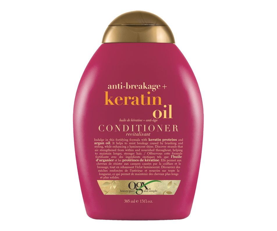 Keratin Oil, Anti-Breakage Conditioner, 385 ml – OGX : Regular | Jean Coutu