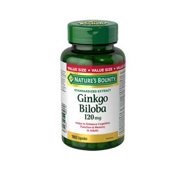 Ginkgo Biloba 120 mg, 180 units