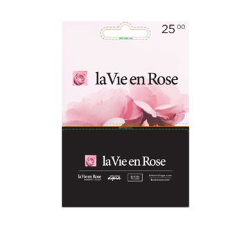 25 La Vie En Rose Gift Card 1 Unit Incomm Other Gift Cards Jean Coutu