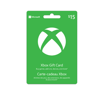 Buy Xbox Live Gift Card CAD $15