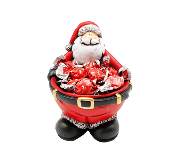 Santa Claus Bowl & Chocolate Set, 1 unit