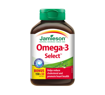 Omega-3 Select 1,000 mg, 150 units – Jamieson : Wellness