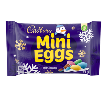 Mini Eggs Chocolate Candy, Milk Chocolate, 33 g