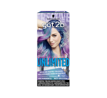 Unlimited Semi Permanent Colour Cream 1 Unit Got2b Semi