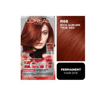 Image 2 of product L'Oréal Paris - Féria - Haircolour, Power Red, 1 unit R68 - Rich Auburn True Red