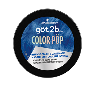 Color Pöp masque pour les cheveux soin et couleur, 150 ml – Göt2b :  Coloration permanente