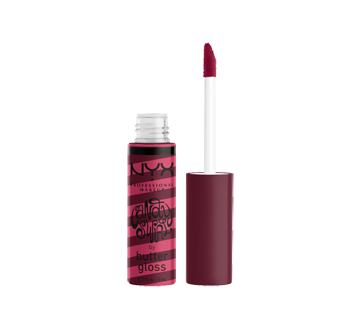 Image 5 of product NYX Professional Makeup - Butter Lip Gloss Candy Swirl, 8 ml Burgundy