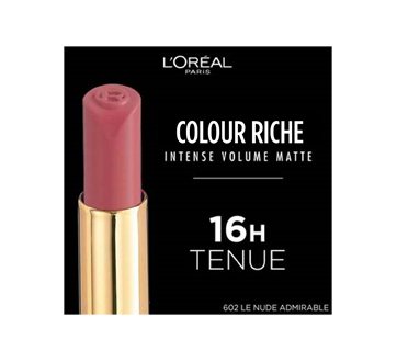 Image 7 du produit L'Oréal Paris - Colour Riche rouge à lèvres intense au volume mat, 1,8 g Le Nude Defiant