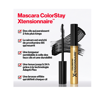 Image 3 du produit Revlon - ColorStay Xtensionnaire mascara allongeant, 1 unité noir intense