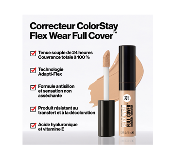 Image 4 du produit Revlon - ColorStay Flex Wear Full Cover correcteur, 1 unité clair