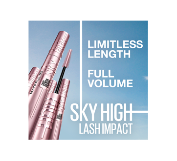 Image 4 of product Maybelline New York - Lash Sensational Sky High Washable Lengthening Mascara, 7.2 ml Blue Mist