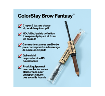 Image 4 du produit Revlon - ColorStay Brow Fantasy crayon à sourcils, 1 unité blond cendre