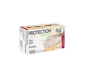 Gants de protection latex noir G-905 - Protecom Sarl