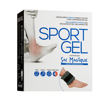 Sport Gel enveloppe avec compresse de gel, 1 unité