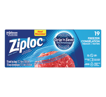 Ziploc®, 4 idées de dîners à congeler, marque Ziploc®