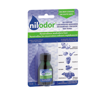 Désodorisant et éliminateur d'odeur, 7,5 ml – Nilodor