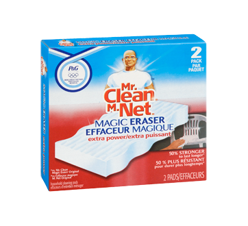Mr. Clean Éponge Effaceur magique M. Net, extra résistant