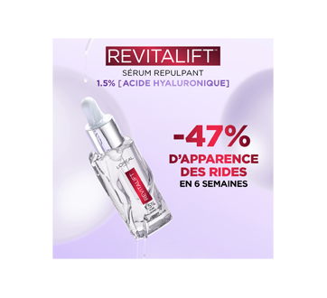 Image 2 du produit L'Oréal Paris - Revitalift sérum repulpant à l'acide hyaluronique, 30 ml