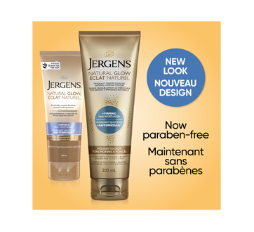 Image 3 du produit Jergens - Éclat Naturel + Raffermissant hydratant quotidien tons moyens à bronzés, 200 ml