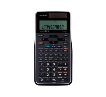 Calculatrice scientifique, 1 unité, EL546XTBSL – Sharp : Calculs