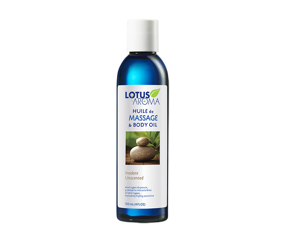 Huile De Massage Inodore 120 Ml Lotus Aroma Huiles Essentielles