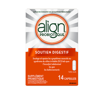 Image 2 du produit Align - Supplément probiotique quotidien pour la santé digestive, 14 unités